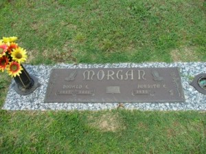 Donald E Morgan gravestone-01